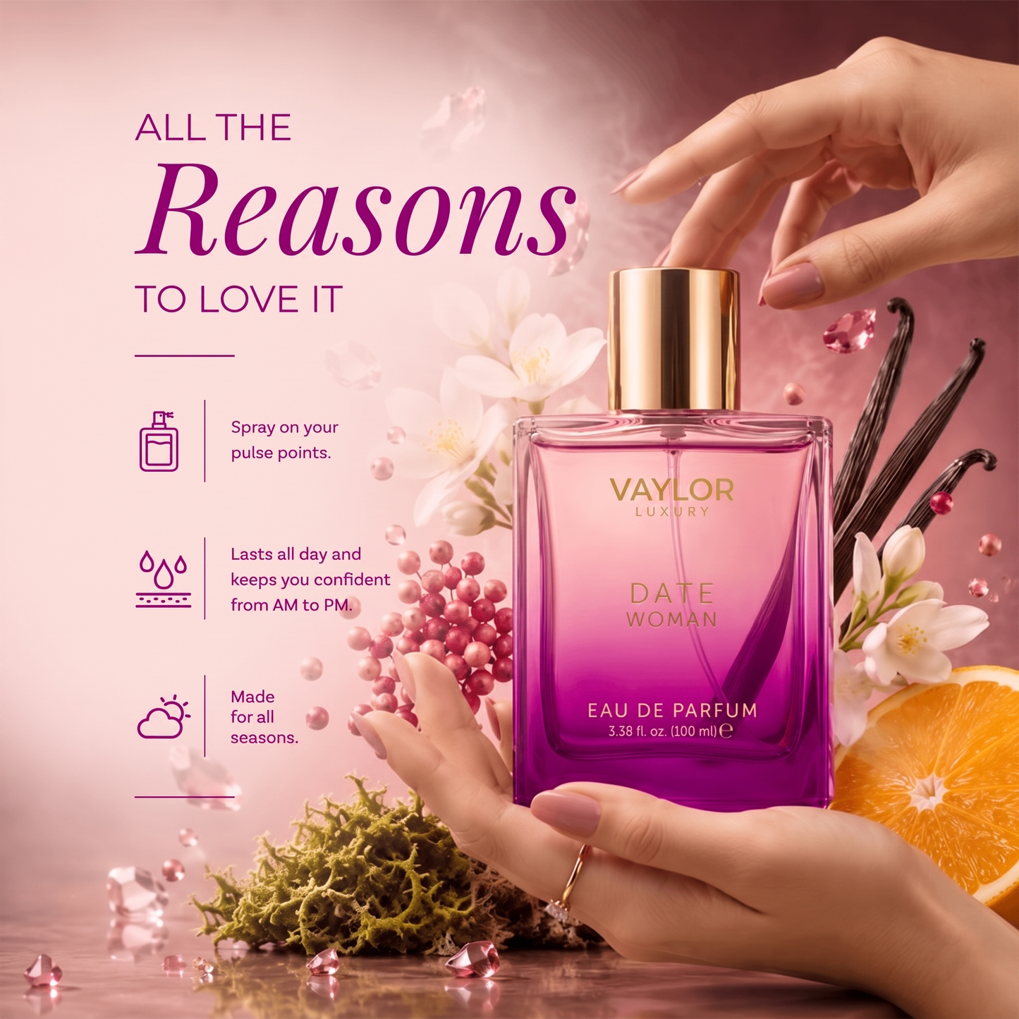 VAYLOR Luxury — DATE Woman Eau de Parfum